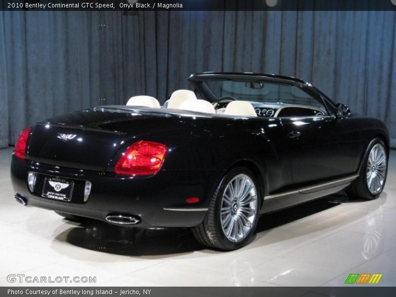 Onyx Black / Magnolia 2010 Bentley Continental GTC Speed
