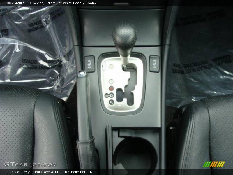 Premium White Pearl / Ebony 2007 Acura TSX Sedan