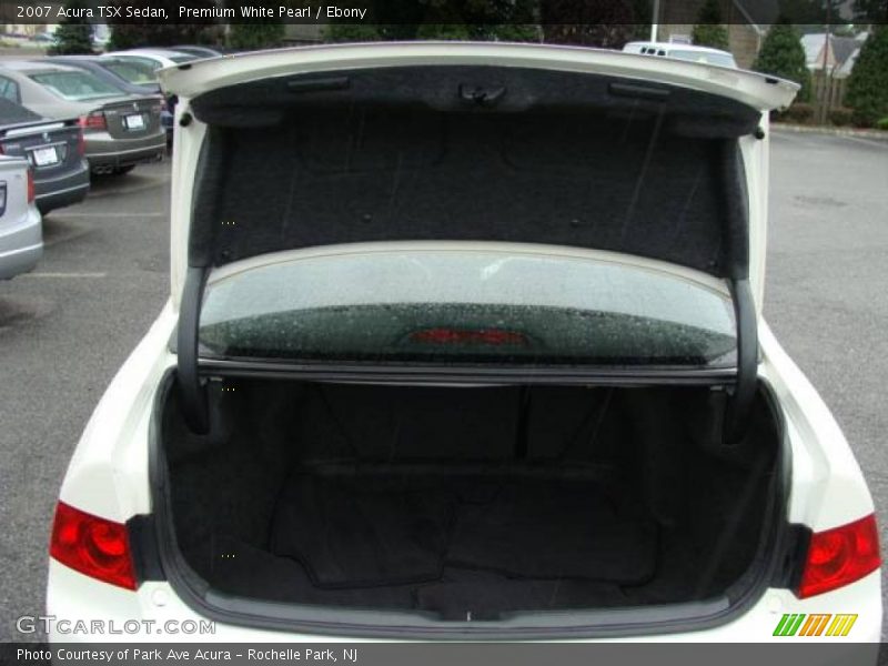 Premium White Pearl / Ebony 2007 Acura TSX Sedan