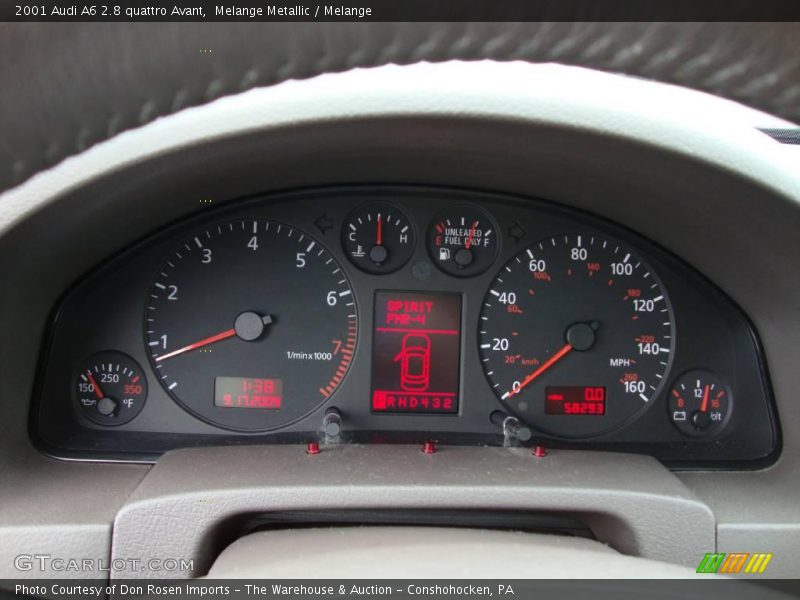 Melange Metallic / Melange 2001 Audi A6 2.8 quattro Avant