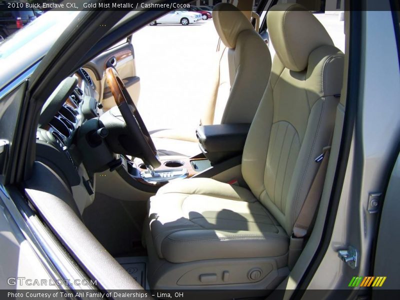 Gold Mist Metallic / Cashmere/Cocoa 2010 Buick Enclave CXL