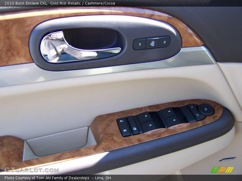 Gold Mist Metallic / Cashmere/Cocoa 2010 Buick Enclave CXL