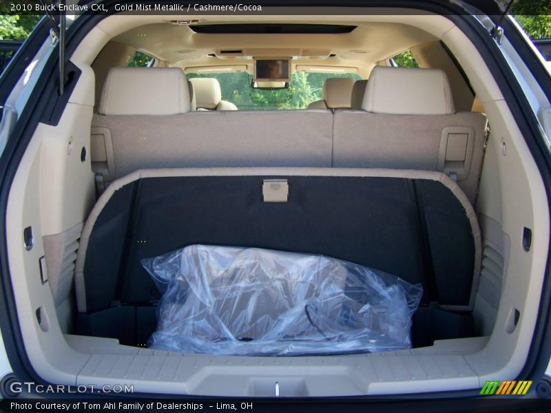 Gold Mist Metallic / Cashmere/Cocoa 2010 Buick Enclave CXL