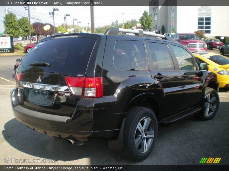 Kalapana Black / Black 2010 Mitsubishi Endeavor SE AWD