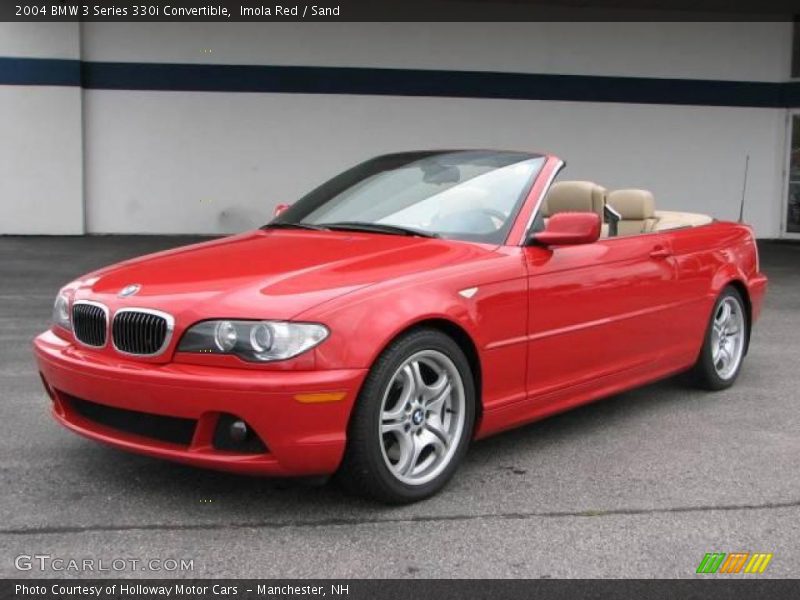 Imola Red / Sand 2004 BMW 3 Series 330i Convertible
