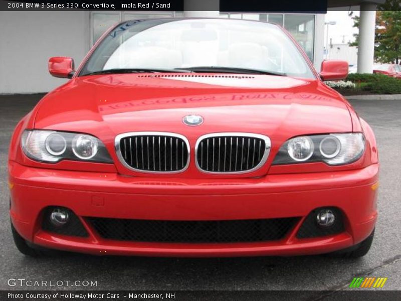 Imola Red / Sand 2004 BMW 3 Series 330i Convertible
