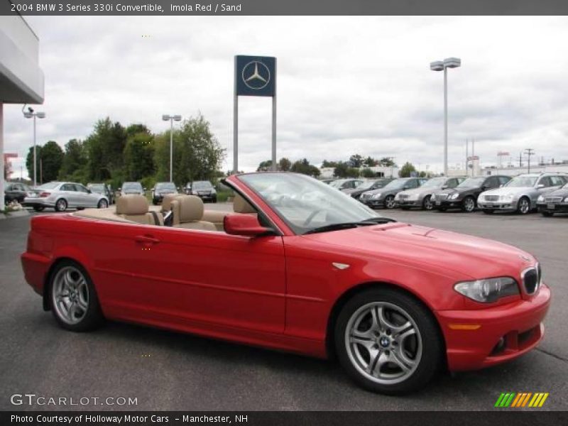 Imola Red / Sand 2004 BMW 3 Series 330i Convertible