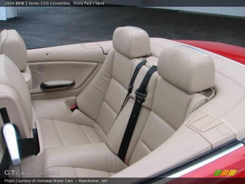 Imola Red / Sand 2004 BMW 3 Series 330i Convertible