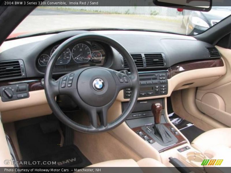 Imola Red / Sand 2004 BMW 3 Series 330i Convertible