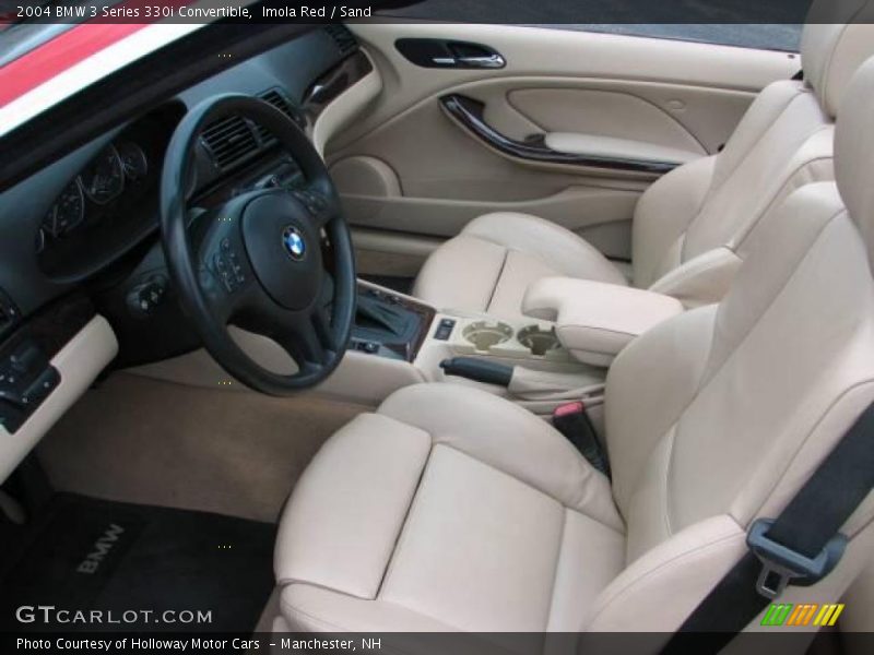 Imola Red / Sand 2004 BMW 3 Series 330i Convertible