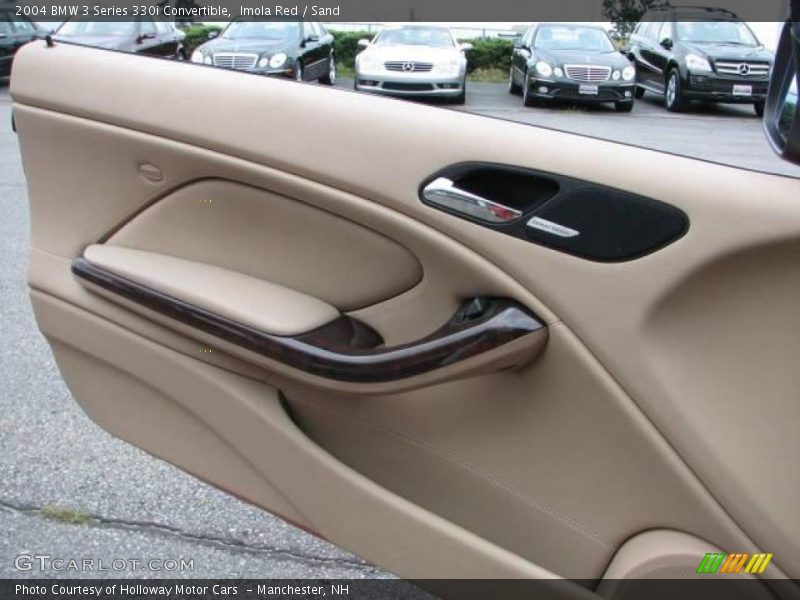 Imola Red / Sand 2004 BMW 3 Series 330i Convertible