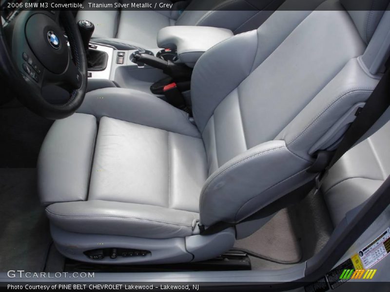 Titanium Silver Metallic / Grey 2006 BMW M3 Convertible