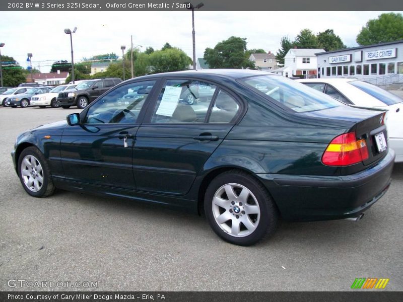 Oxford Green Metallic / Sand 2002 BMW 3 Series 325i Sedan
