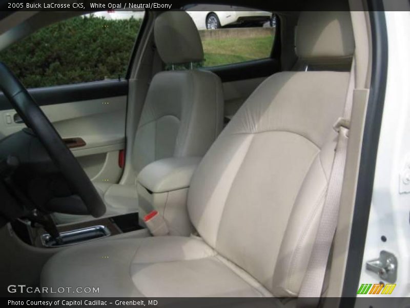 White Opal / Neutral/Ebony 2005 Buick LaCrosse CXS