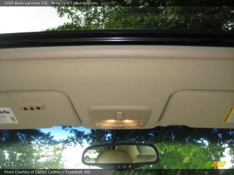 White Opal / Neutral/Ebony 2005 Buick LaCrosse CXS