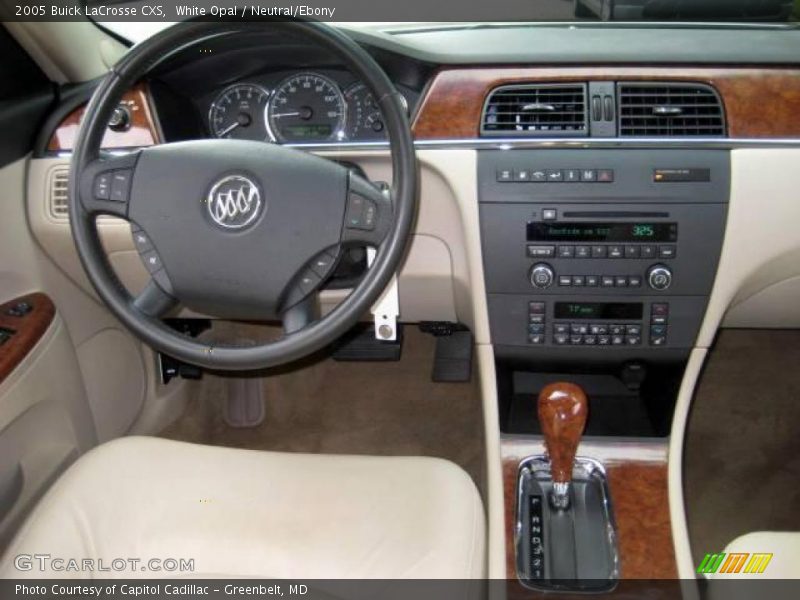 White Opal / Neutral/Ebony 2005 Buick LaCrosse CXS