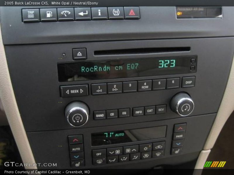 White Opal / Neutral/Ebony 2005 Buick LaCrosse CXS
