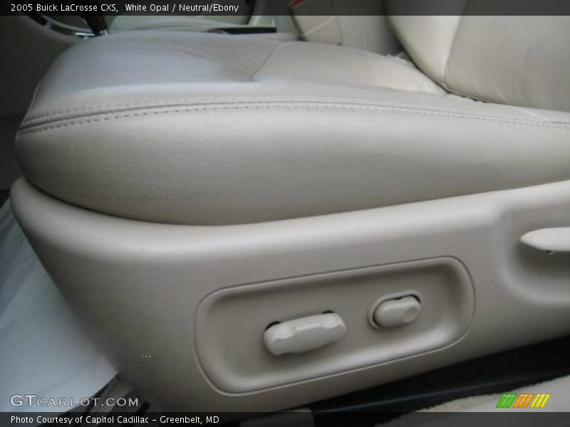 White Opal / Neutral/Ebony 2005 Buick LaCrosse CXS