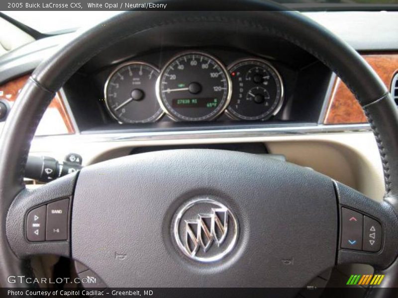 White Opal / Neutral/Ebony 2005 Buick LaCrosse CXS