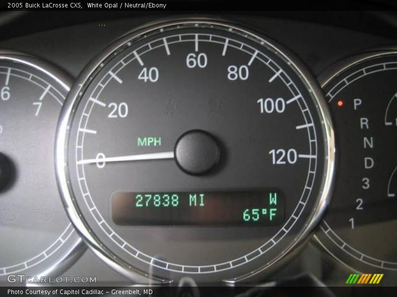 White Opal / Neutral/Ebony 2005 Buick LaCrosse CXS