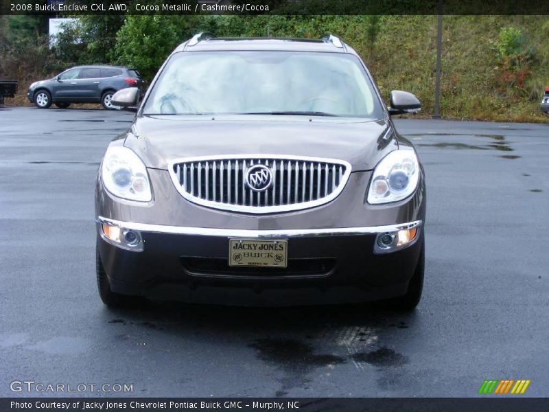 Cocoa Metallic / Cashmere/Cocoa 2008 Buick Enclave CXL AWD