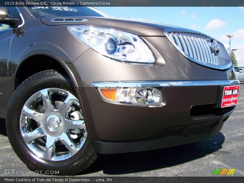 Cocoa Metallic / Cashmere/Cocoa 2010 Buick Enclave CXL