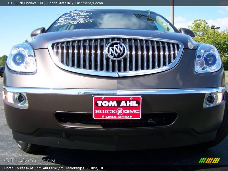 Cocoa Metallic / Cashmere/Cocoa 2010 Buick Enclave CXL