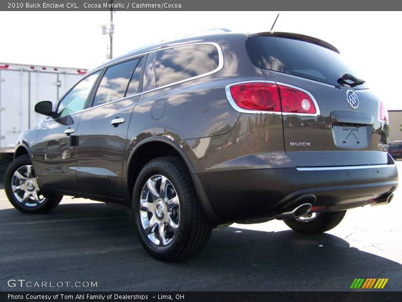 Cocoa Metallic / Cashmere/Cocoa 2010 Buick Enclave CXL