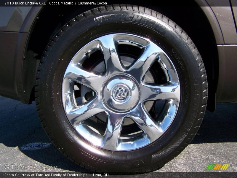 Cocoa Metallic / Cashmere/Cocoa 2010 Buick Enclave CXL