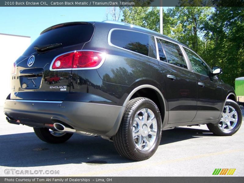 Carbon Black Metallic / Titanium/Dark Titanium 2010 Buick Enclave CXL