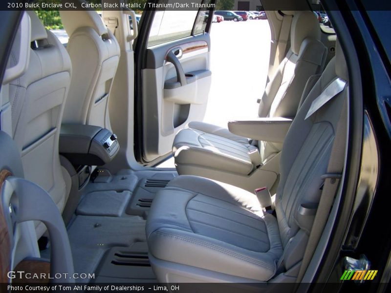 Carbon Black Metallic / Titanium/Dark Titanium 2010 Buick Enclave CXL
