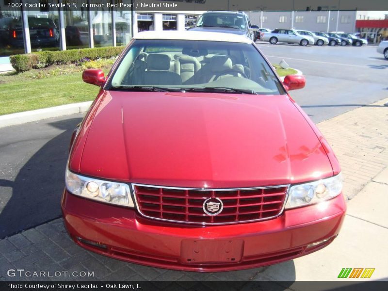Crimson Red Pearl / Neutral Shale 2002 Cadillac Seville SLS