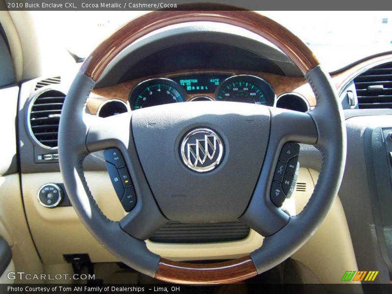 Cocoa Metallic / Cashmere/Cocoa 2010 Buick Enclave CXL