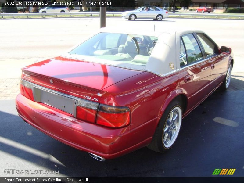 Crimson Red Pearl / Neutral Shale 2002 Cadillac Seville SLS