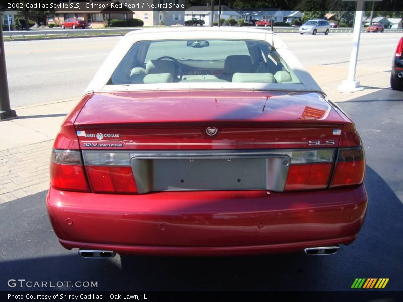 Crimson Red Pearl / Neutral Shale 2002 Cadillac Seville SLS