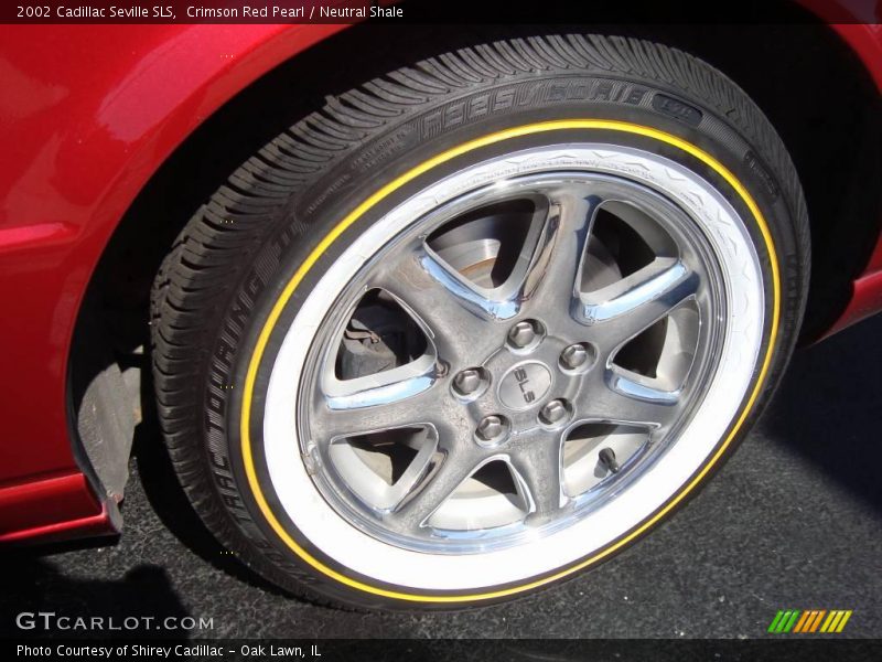 Crimson Red Pearl / Neutral Shale 2002 Cadillac Seville SLS