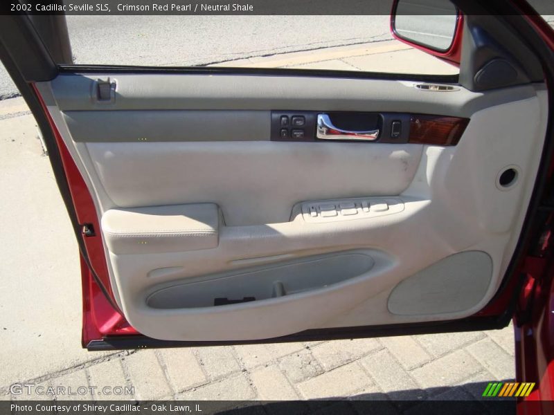 Crimson Red Pearl / Neutral Shale 2002 Cadillac Seville SLS