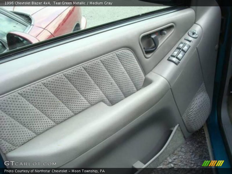 Teal Green Metallic / Medium Gray 1996 Chevrolet Blazer 4x4