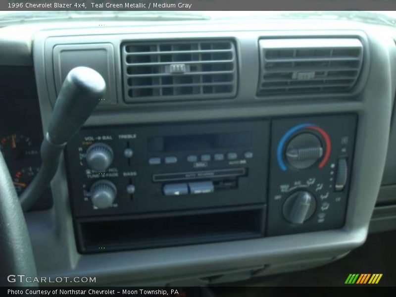 Teal Green Metallic / Medium Gray 1996 Chevrolet Blazer 4x4