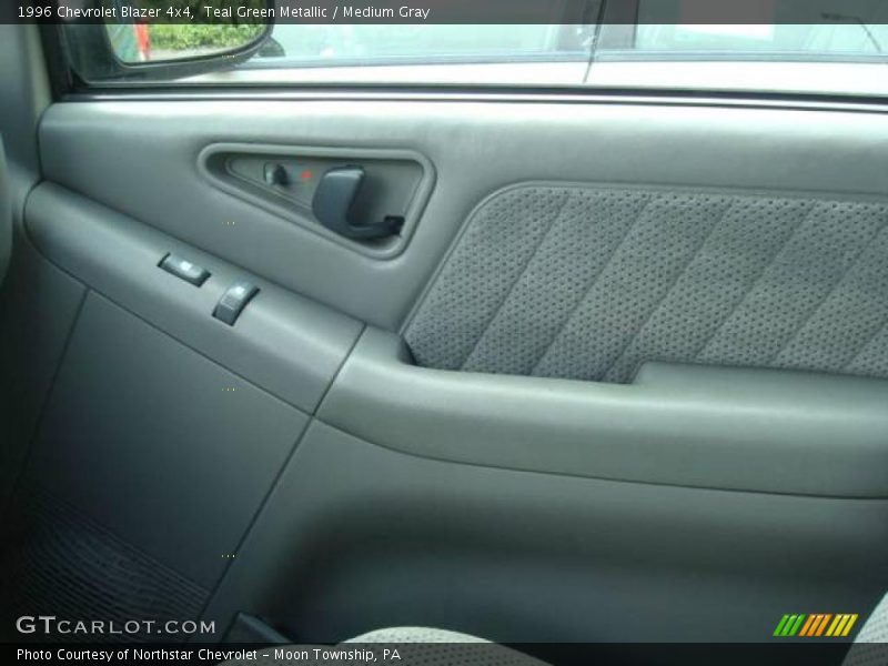 Teal Green Metallic / Medium Gray 1996 Chevrolet Blazer 4x4