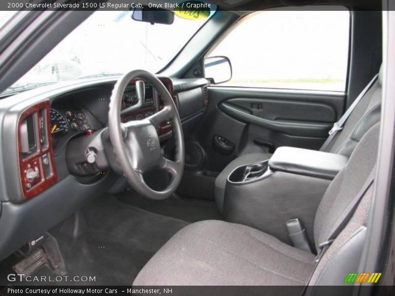 Onyx Black / Graphite 2000 Chevrolet Silverado 1500 LS Regular Cab