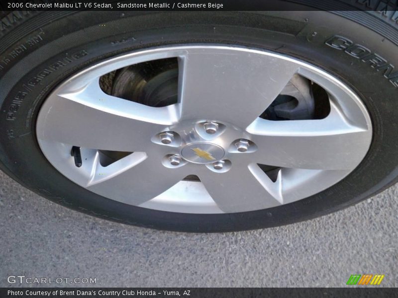Sandstone Metallic / Cashmere Beige 2006 Chevrolet Malibu LT V6 Sedan