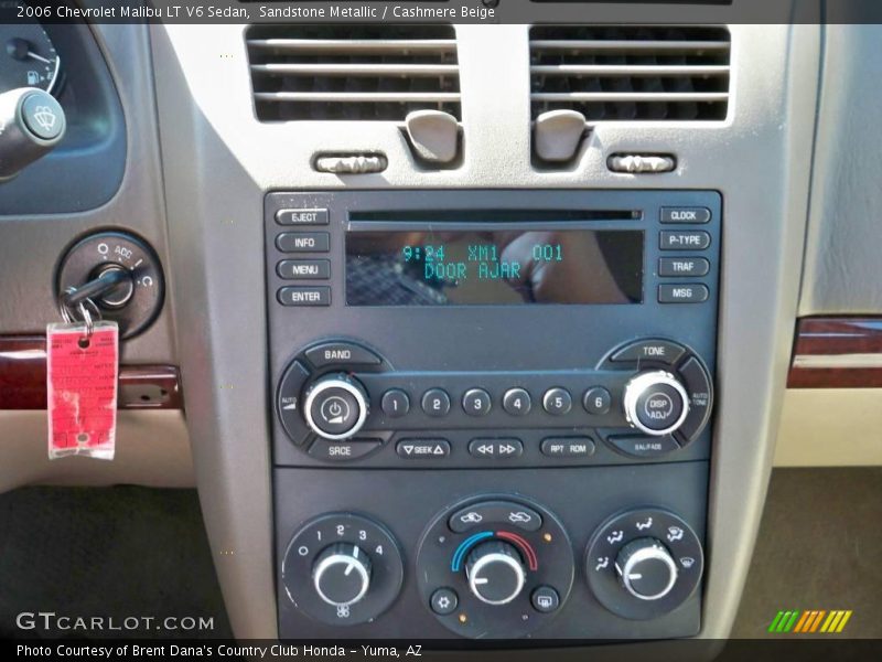Sandstone Metallic / Cashmere Beige 2006 Chevrolet Malibu LT V6 Sedan