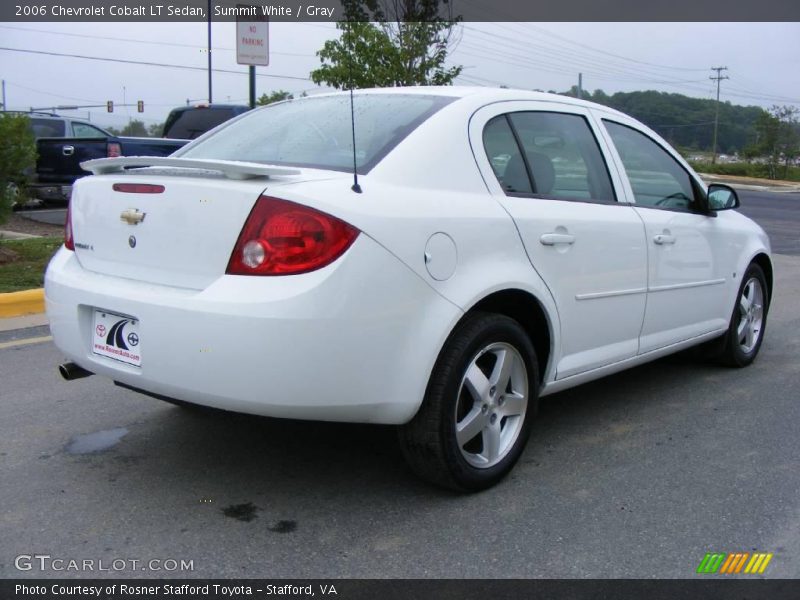 Summit White / Gray 2006 Chevrolet Cobalt LT Sedan