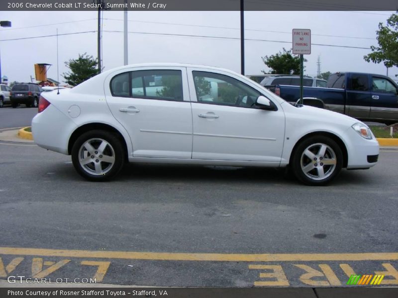 Summit White / Gray 2006 Chevrolet Cobalt LT Sedan