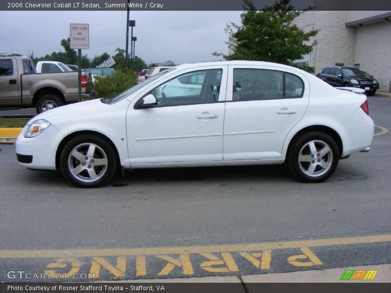 Summit White / Gray 2006 Chevrolet Cobalt LT Sedan