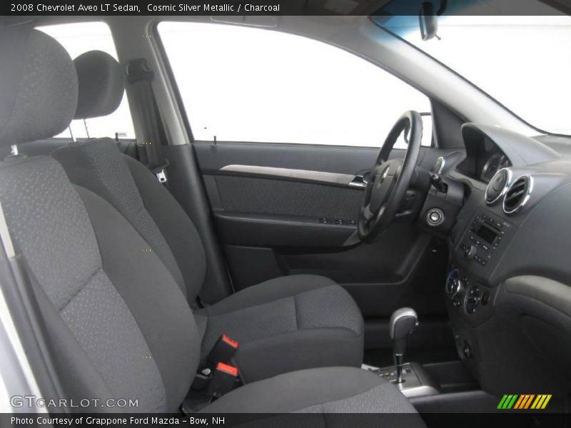 Cosmic Silver Metallic / Charcoal 2008 Chevrolet Aveo LT Sedan