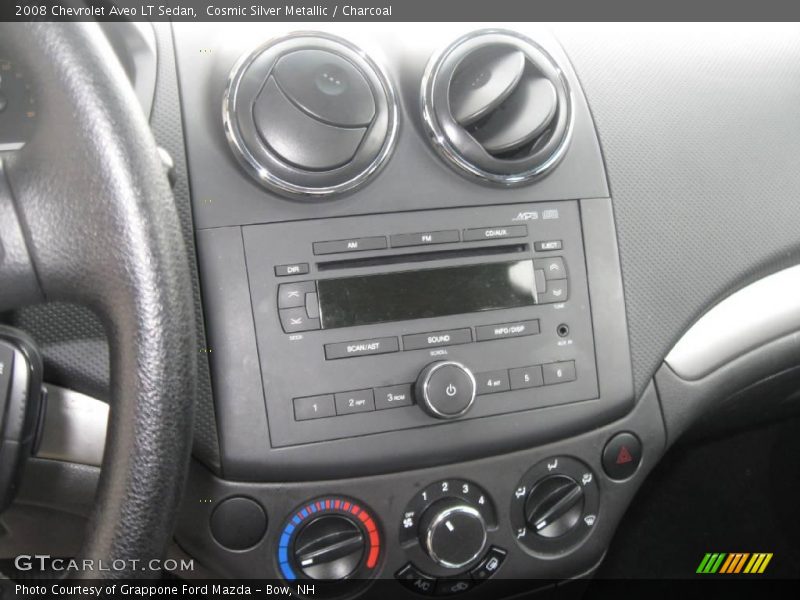 Cosmic Silver Metallic / Charcoal 2008 Chevrolet Aveo LT Sedan