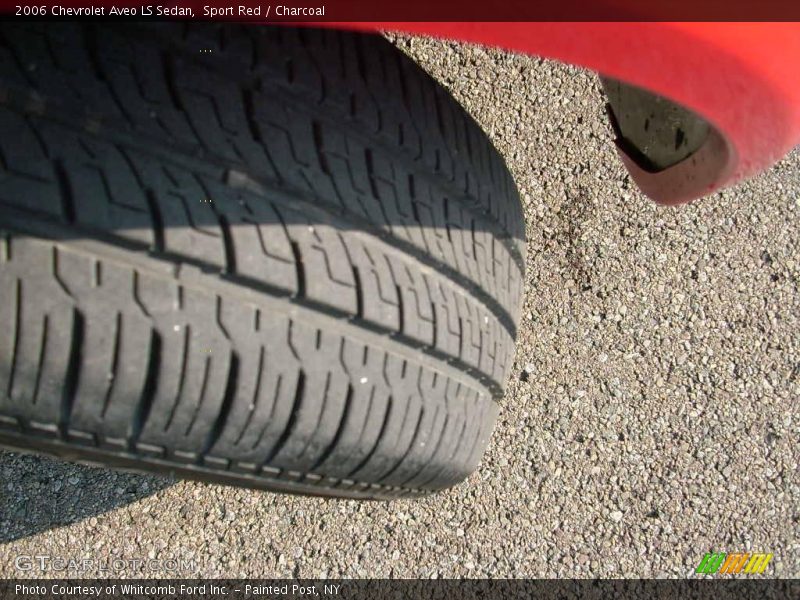 Sport Red / Charcoal 2006 Chevrolet Aveo LS Sedan
