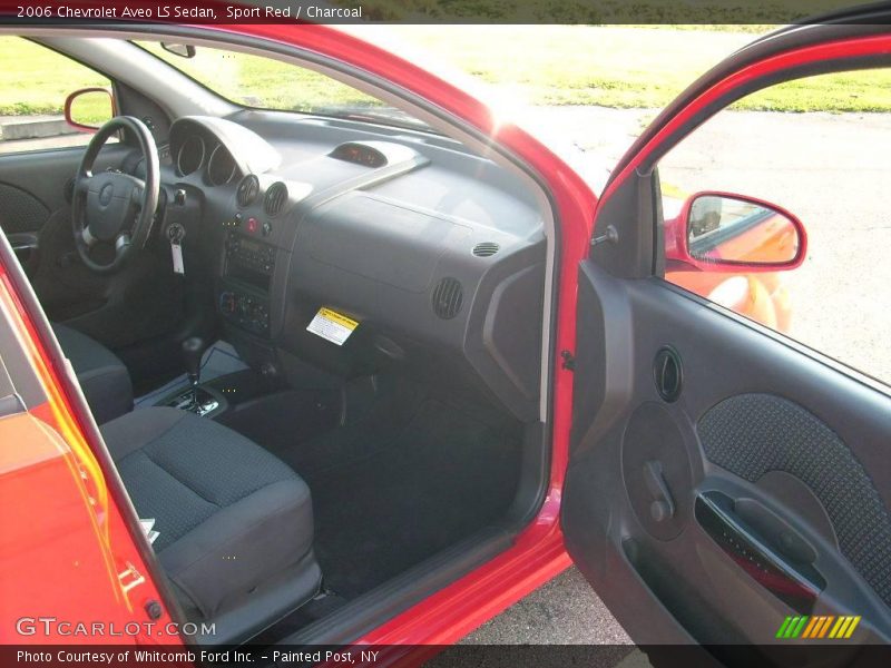 Sport Red / Charcoal 2006 Chevrolet Aveo LS Sedan